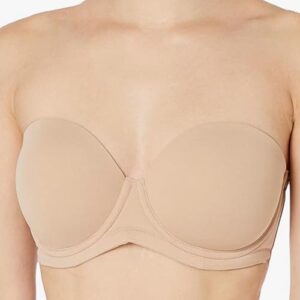 nude strapless bra